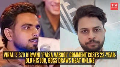 After ₹370 Biryani row on Pranit More's show, Gurugram company fires Himanshu Jangra; Boss faces backlash too