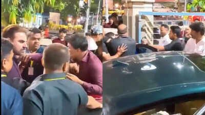 Arbaaz Khan stunned as unidentified man breaches security and gets into his car, forcefully pulled out later in viral video