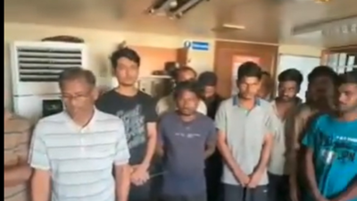 Screengrab from video of FSUI seeking help & action (Credit: FSUI) 'Body preserved with water bottles': Indian sailor dies on vessel off Oman coast; union cites aid delay amid regional tensions