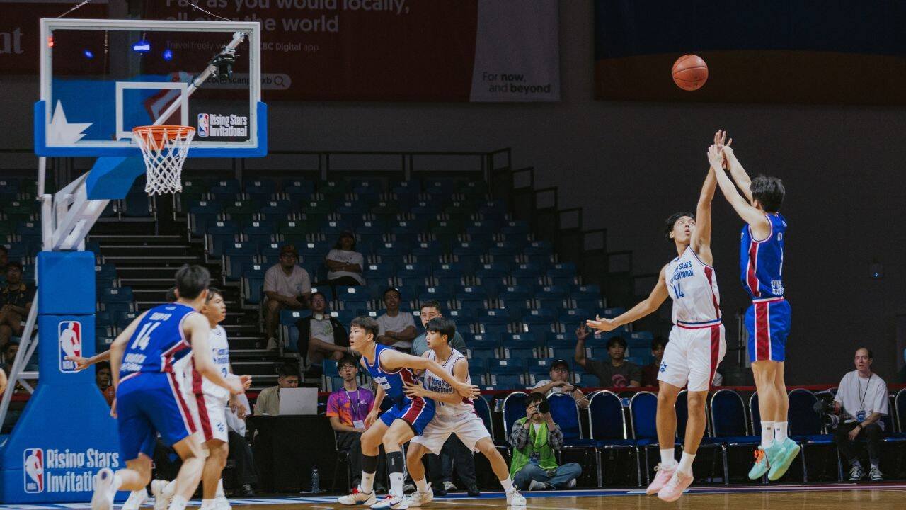 Asia's best talents in action (Photo by NBA Rising Stars Invitational)