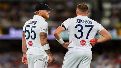 England's captain Ben Stokes and pacer Gus Atkinson (AP Photo/Tertius Pickard) England XI vs New Zealand for 3rd Test confirmed: Ben Stokes and Gus Atkinson among the four changes made