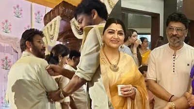K Bhagyaraj's last public appearance from Khushbu's daughter's wedding go viral after his demise, fans get emotional