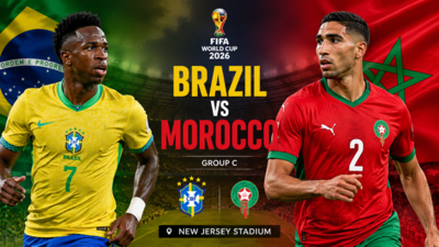 Brazil vs Morocco Live Score: FIFA World Cup 2026, Team news, lineups and key moments from Group C match (Image via Getty) Brazil vs Morocco Live Score: FIFA World Cup 2026, Team news, lineups and key moments from Group C match