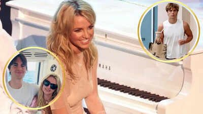 Britney Spears' sons Sean Preston and Jayden James make joint runway debut at Paris Fashion Week