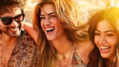 'Cocktail 2' trailer out: Shahid Kapoor-Kriti Sanon chemistry wins hearts; Rashmika Mandanna adds to the chaos