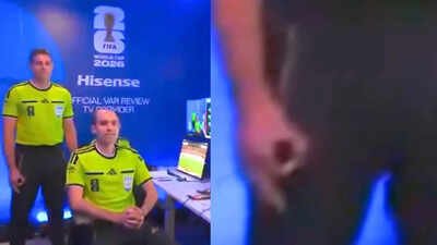 Controversial hand gesture during Germany vs Curacao (Screengrabs) Watch: Controversial hand gesture during Germany vs Curacao FIFA World Cup 2026 match goes viral