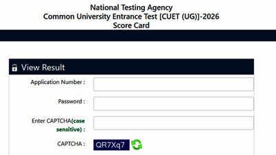 CUET UG Result 2026 declared at cuet.nta.nic.in; score cards released for over 15.68 lakh candidates CUET UG Result 2026 declared at cuet.nta.nic.in; download score cards here