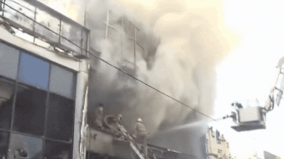 Devastating fire engulfed a three-floor commercial building, claiming at least 15 lives ‘Death trap’ in Lucknow: Youngsters trapped, desperate jumps from first floor and a rescue race against flames in Aliganj