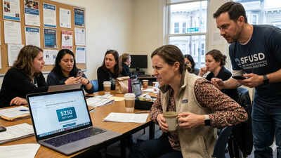 Techie's $250 gift card sent anonymously to every teacher at San Francisco Unified School District creates scare, as email says: SPEND the money on …