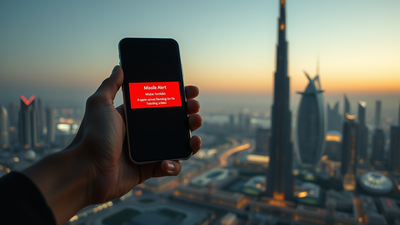 False alarm: Dubai residents receive missile alert, told to 'disregard' it minutes later