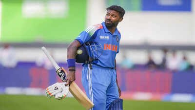 India's Hardik Pandya (PTI Photo) Huge blow! Hardik Pandya to miss Afghanistan ODIs due to leg sprain