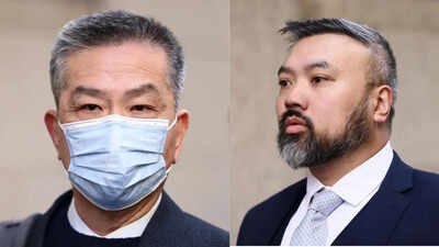 Bill Yuen (left) and Peter Wai have been jailed for 8 and 10 years respectively ‘Deliberate and serious actions’: UK court jails 2 Chinese-British nationals for spying on Hong Kong dissidents