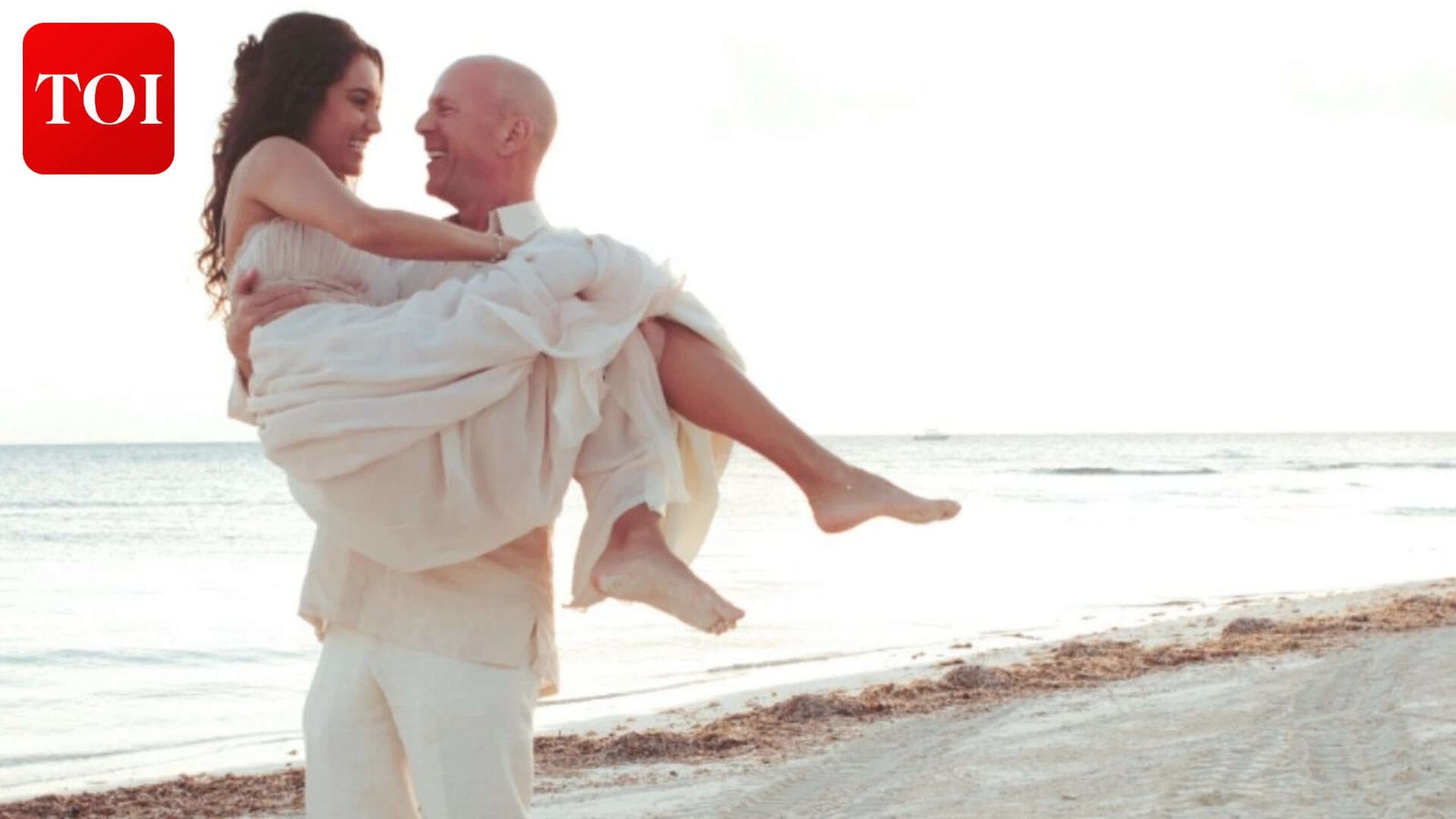 Emma Heming Willis and Bruce Willis together<br>