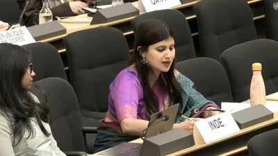 India rejects Pakistan's claims on Kashmir, calls Indus Waters Treaty outdated at UNHRC (First Secretary at the Permanent Mission of India to the UN Anupama Singh (Photo: UN)) 'Monster bites back': India slams 'Frankenstein' Pakistan over terror links; calls Indus Waters Treaty outdated at UNHRC
