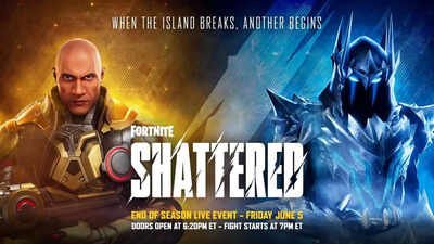 Fortnite Shattered Live Event: Timings for all regions(Image via Fortnite) Fortnite Shattered Live Event: Timings for all regions
