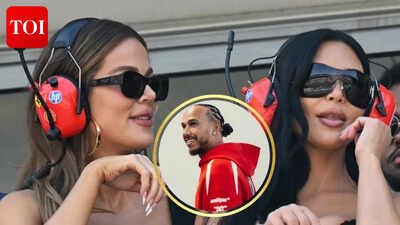 Grand Prix 2026: Kim Kardashian rocks in her all-black attire, as she arrives with Khloe Kardashian to support beau Lewis Hamilton