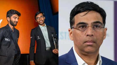 Gukesh, Praggnanandhaa with Norway Chess 2026 trophy, and Viswanathan Anand 'Gukesh can take inspiration from Praggnanandhaa': Viswanathan Anand advises world chess champion