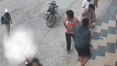Bike-borne assailants pump 10 bullets into Haryana gym owner during outdoor workout session; chilling video surfaces