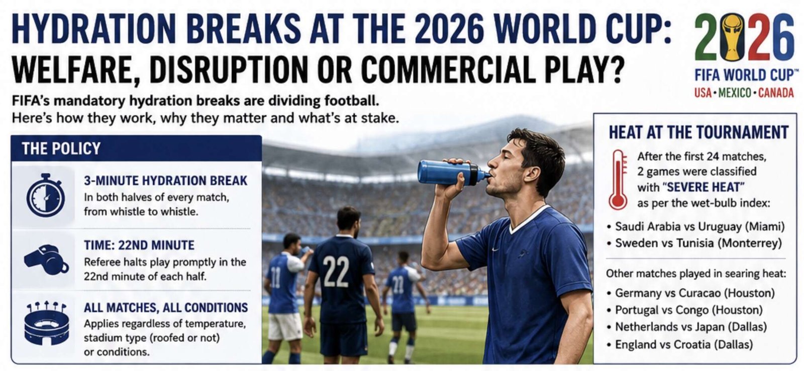 Hydration Breaks Illustration