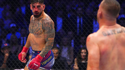 Ilia Topuria face unrecognizable, rushed to hospital following Justin Gaethje defeat, will the former champion get a rematch (via Getty) Ilia Topuria face unrecognizable, rushed to hospital following Justin Gaethje defeat, will the former champion get a rematch?