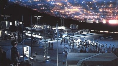 An image from ‘Close Encounters of the Third Kind.’