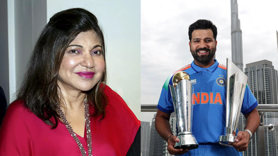 Alka Yagnik, Rohit Sharma From Rohit Sharma to Alka Yagnik: President Murmu confers Padma Awards at Rashtrapati Bhavan - check full list
