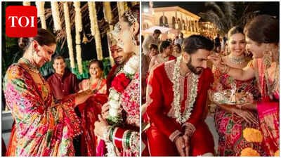 Deepika Padukone gets emotional at family wedding as she and Ranveer Singh attend celebrations amid second pregnancy announcement