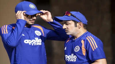 India's headcoach Gautam Gambhir, right and captain Shubman Gill (PTI Photo) 'Absolutely makes zero sense': Ex-India pacer blasts Gautam Gambhir-led team management