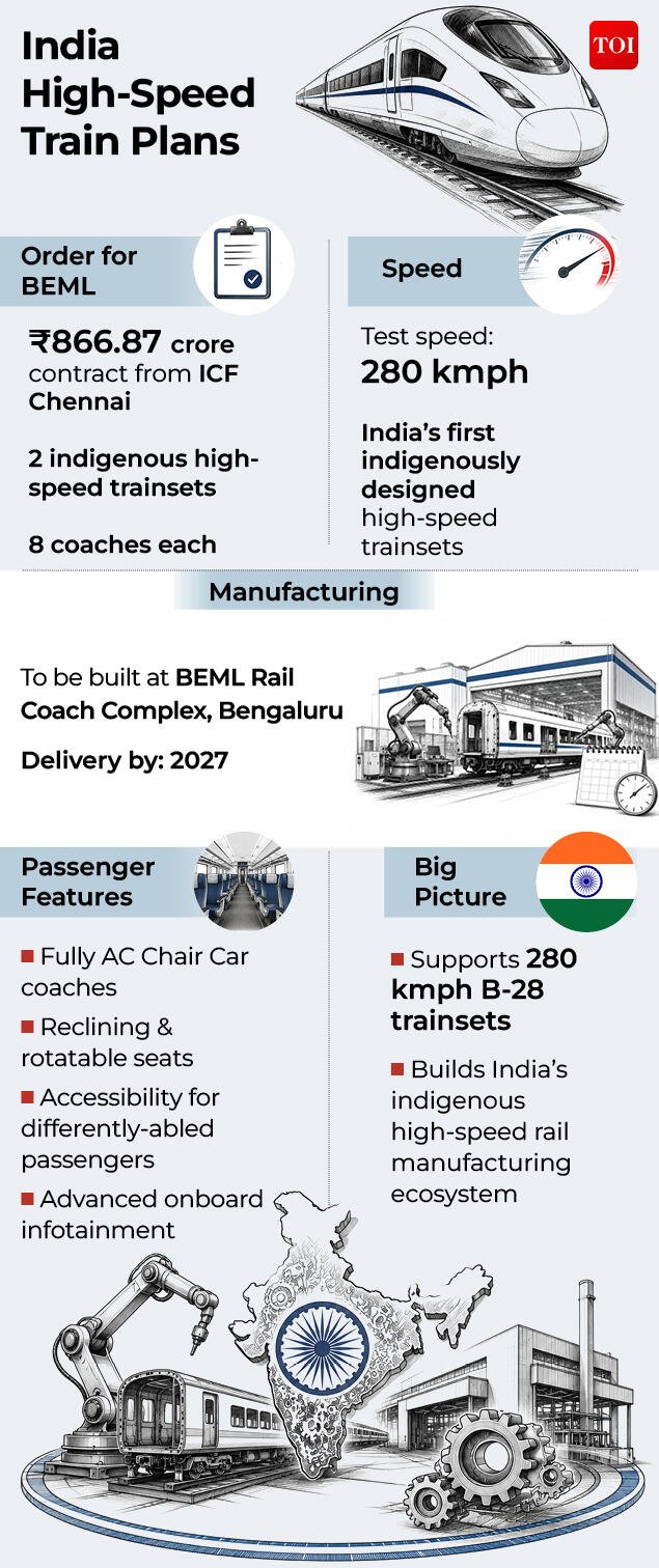 India's High-Speed Train Plans