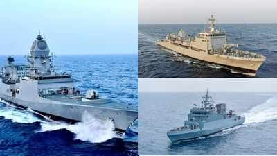 Why INS Dunagiri, INS Sanshodhak and INS Agray are more powerful together than separately