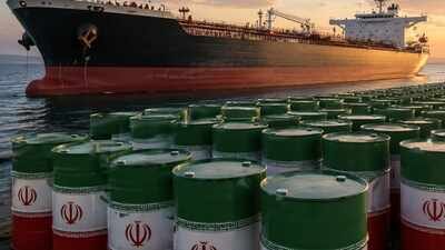 The US Treasury announced a sanctions waiver for Iran's petroleum valid until August 21. (AI image) Trump waives sanctions on Iran crude oil: What it means for India