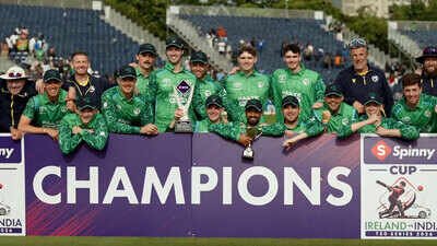 'Still trying to process it': Rajasthan-born Jai Moondra leads Ireland's emotional celebrations after historic series win over India