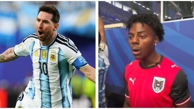 Check out how IShowSpeed reacted to Messi's goal. Check out how IShowSpeed reacted to Messi's goal.