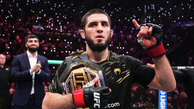 “Not everybody can”: Islam Makhachev hilariously mocks Ilia Topuria after title loss to Justin Gaethje at UFC 250, fans say “you found excuse to duck Ilia”
