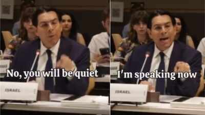Israeli ambassador Danny Danon loses cool at UN official Watch: UN hearing on Palestinian children turns into shouting match; Israel blames Guterres' 'obsession of targeting' them