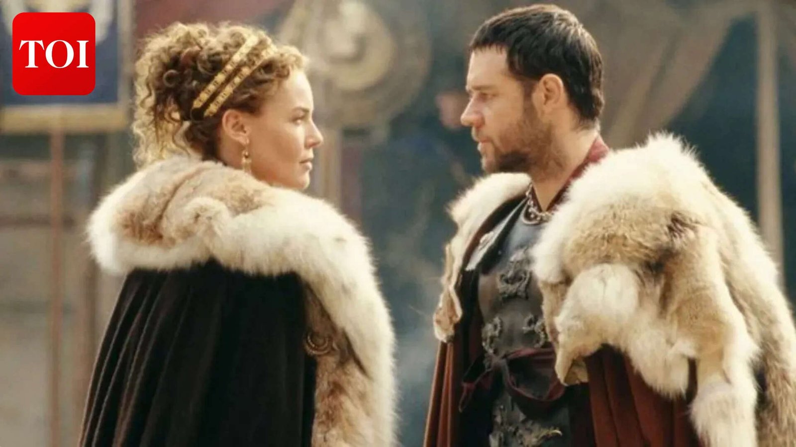 ‘It destroys the journey’: Russell Crowe recalls 'sticking to his guns' to stop intimate scenes with Connie Nielsen in 'Gladiator'<br>