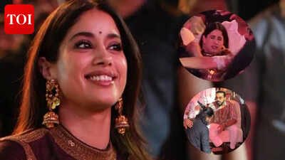 Janhvi Kapoor left shocked as fan breaches security at 'Peddi' event; Ram Charan's calm reaction wins internet's respect - Watch