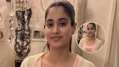Janhvi Kapoor's nightsuit with 'Return to Shikhar Pahariya' caption goes viral 'Peddi' actress Janhvi Kapoor's picture in nightsuit with a cheeky caption goes viral: 'If lost, please return to Shikhar Pahariya'
