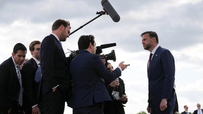 US vice president JD Vance arrives on Air Force Two at Joint Base Andrews. (Reuters photo) 'Netanyahu has gotten things wrong': JD Vance admits differences with Israel amid Iran war