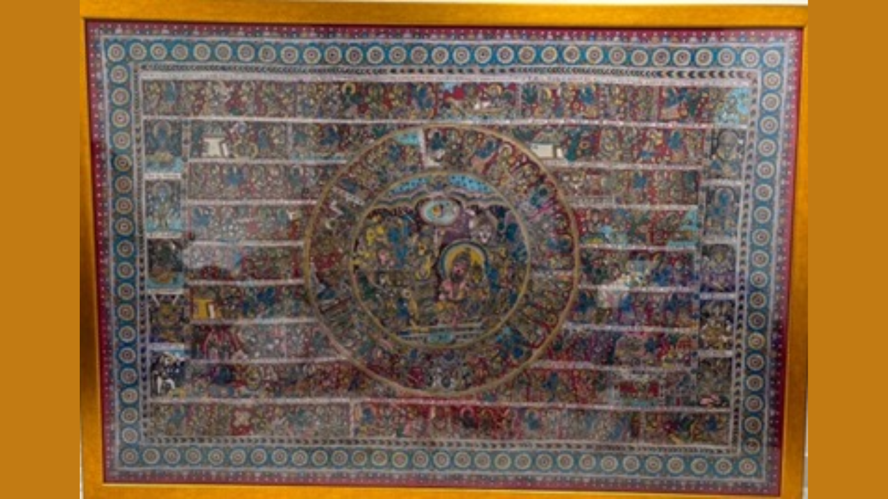 Kalamkari Mahabharata Painting