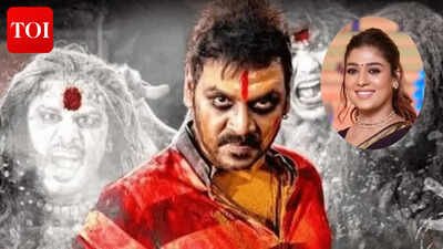 Nayanthara rumored to play the flashback lead alongside Pooja Hegde in Raghava Lawrence's horror franchise 'Kanchana 4'