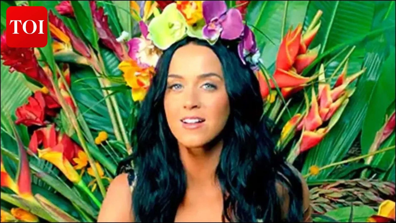 Katy Perry in her music video for 'Roar'