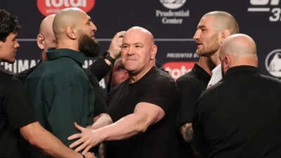 Khamzat Chimaev sends fresh warning to Sean Strickland for rematch as UFC middleweight champion spotted wrestling teenagers on beach