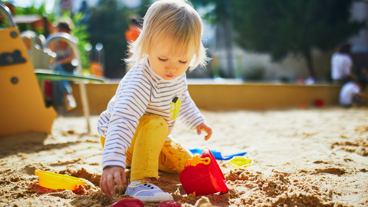 Kids are encouraged to engage in outdoor play
