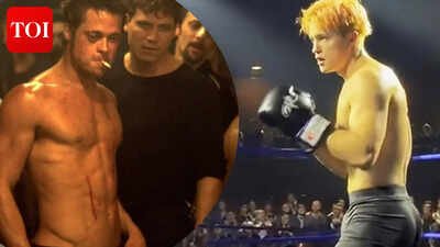 Knox Jolie-Pitt channels dad Brad Pitt's 'Fight Club' energy in Muay Thai match - WATCH