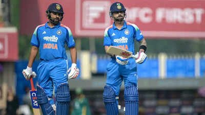 Virat Kohli and Rohit Sharma (AFP Photo) 'No chance India win the ODI World Cup if Virat Kohli and Rohit Sharma play': Astrologer's bold prediction