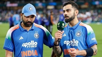 Rohit Sharma and Virat Kohli remain key to India's ODI setup, even alongside newer players in preparation for the World Cup. (AFP)