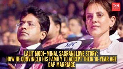 How Lalit Modi convinced his family to accept his marriage to Minal Sagrani, who was 10 years older: The love story that defied the odds