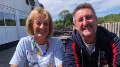 Gill Thompson and Michael Bardsley Lost brother, found on LinkedIn: 73-YO grandma finds long-lost sibling after decades of searching