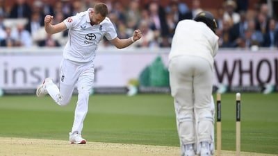 The Lord's pitch for England vs New Zealand first Test has been rated unsatisfactory. (X images)